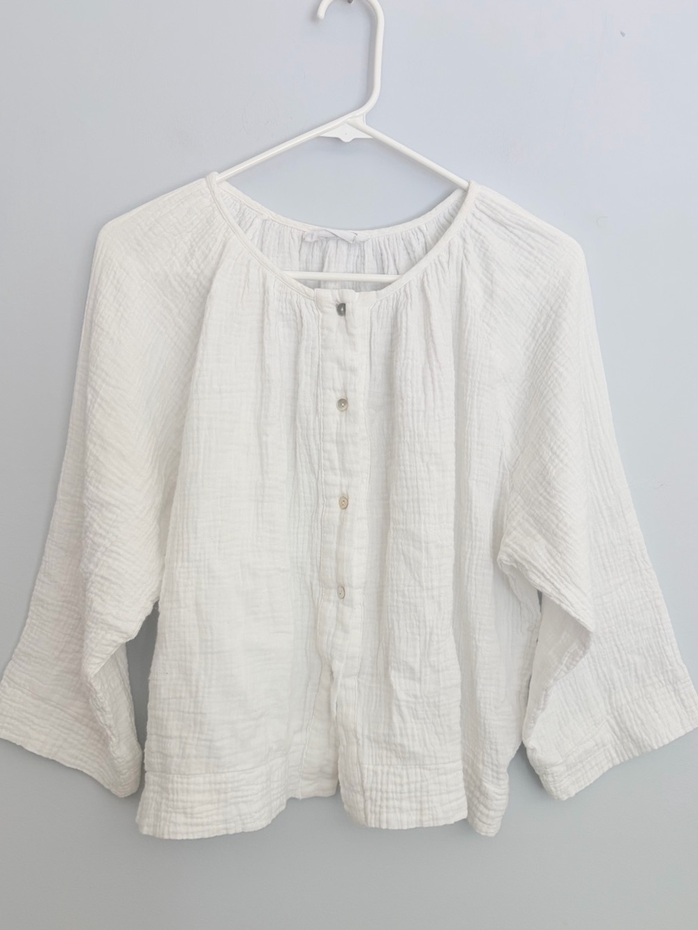 CJLA 100% Cotton White Buttondown